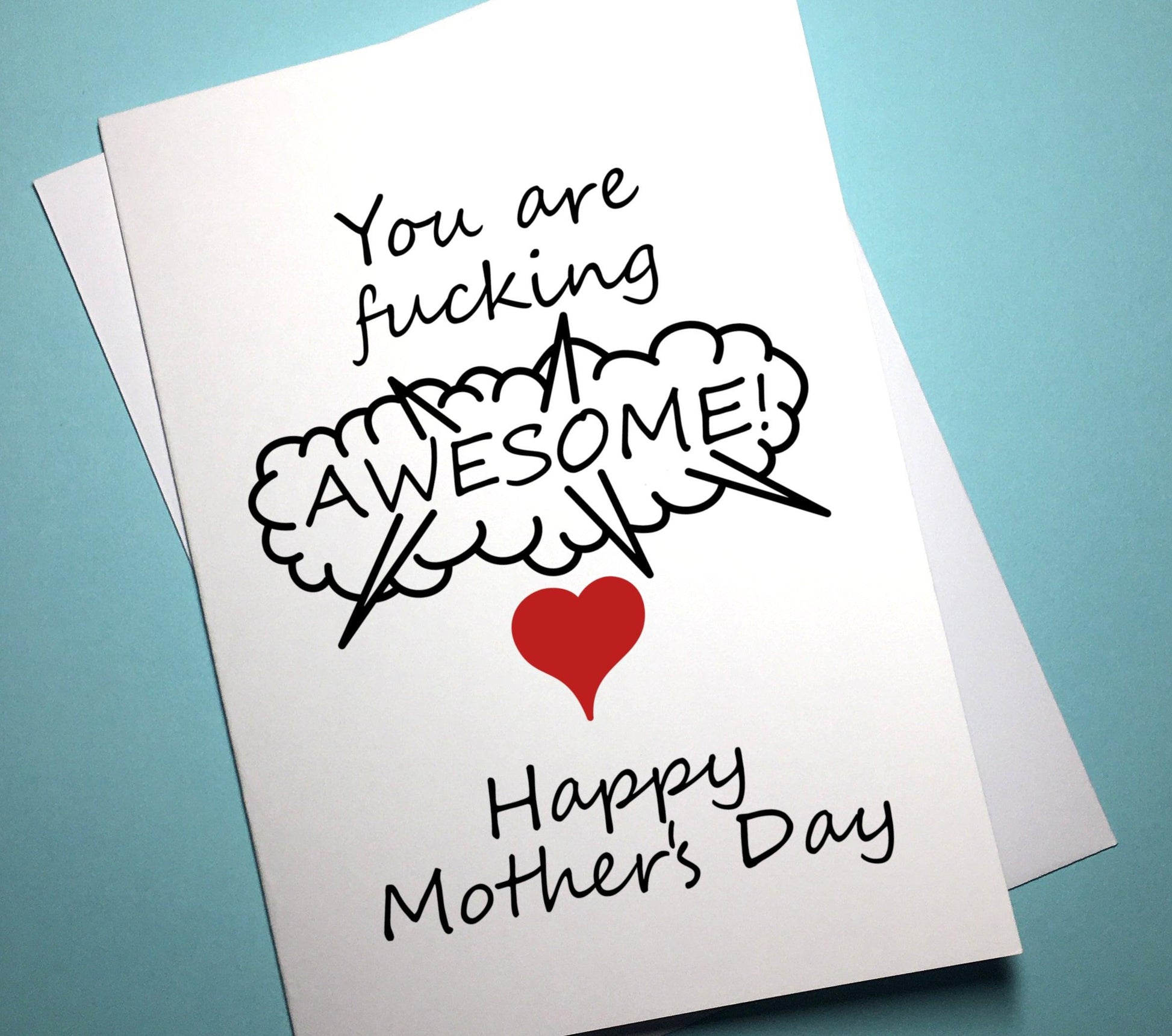 Mother's Day Card - Fucking Awesome - Mr. Inappropriate 