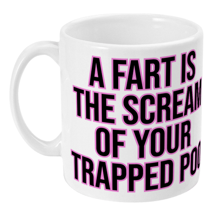 Mug - Fart Trapped - Mr. Inappropriate 