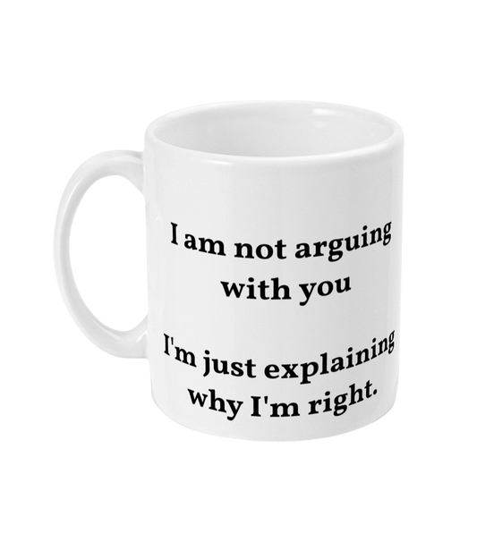Mug - Arguing - Mr. Inappropriate 