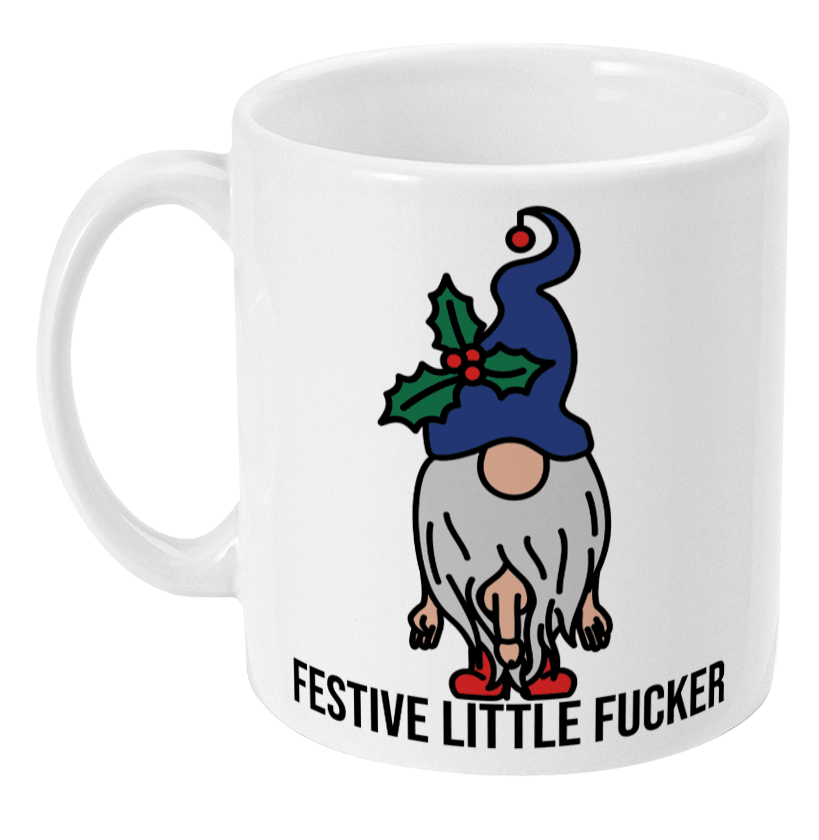 Mug - Festive Little Fucker - Mr. Inappropriate 