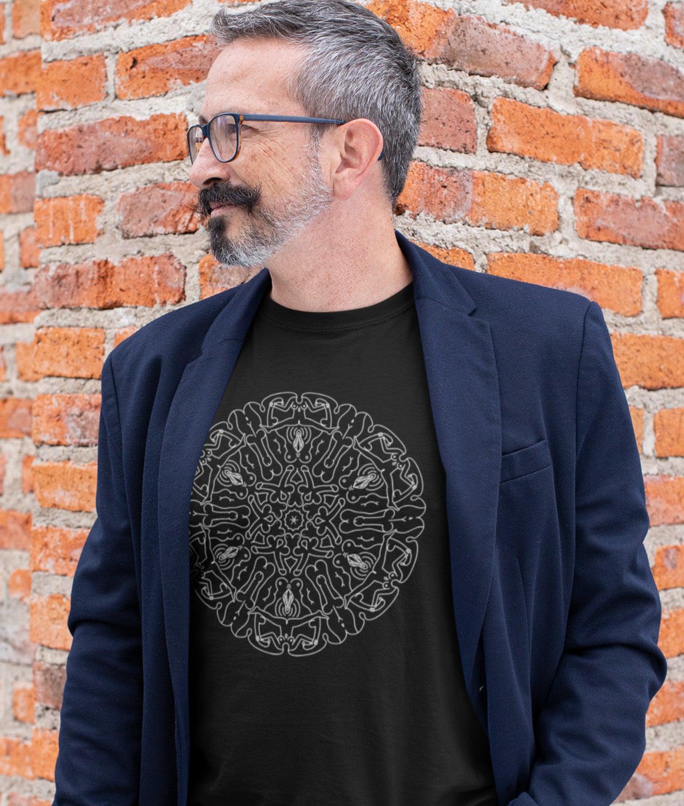 T-Shirt - Mandala - Mr. Inappropriate 