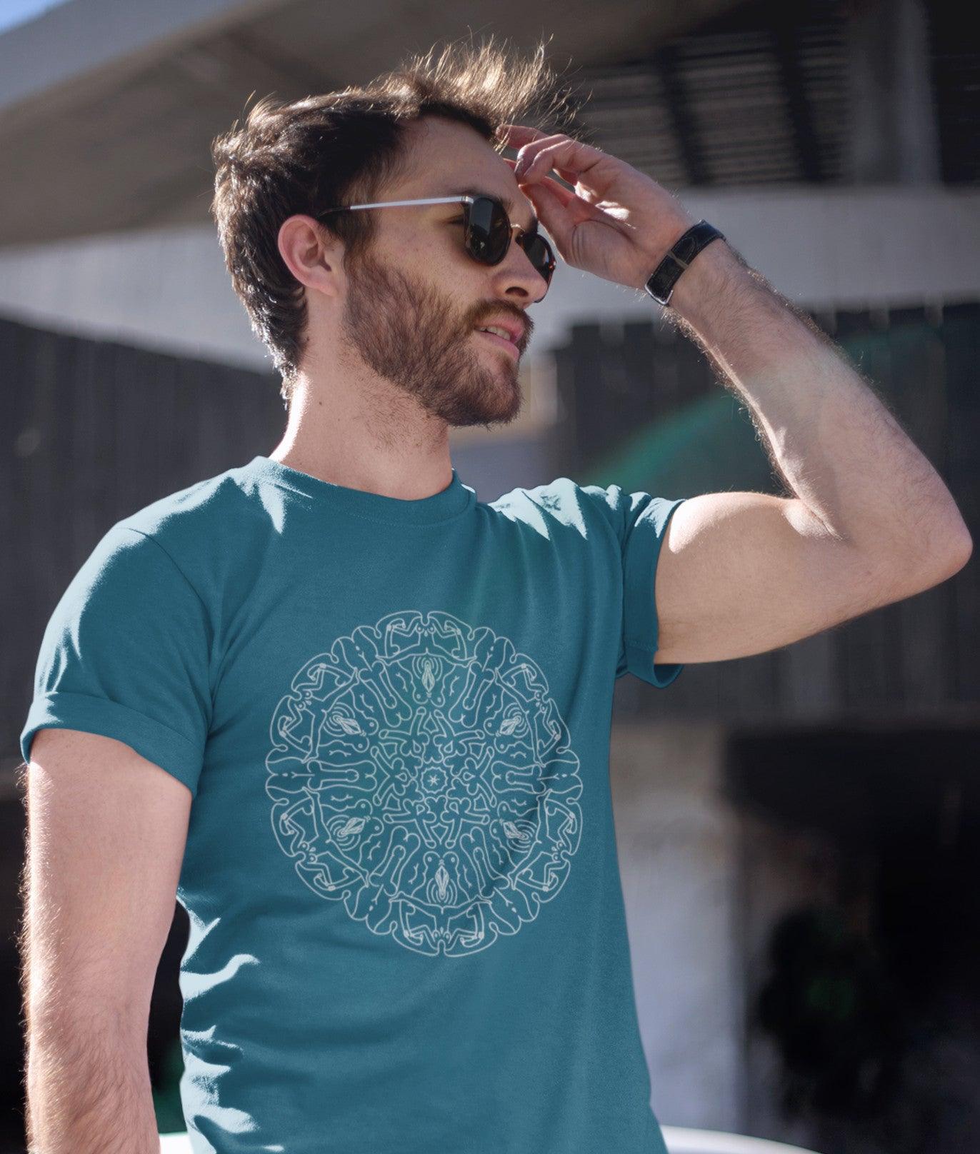 T-Shirt - Mandala - Mr. Inappropriate 