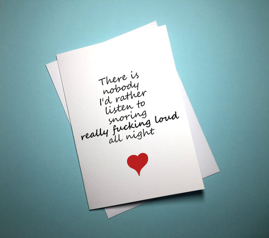 Valentine's Anniversary Card - Listen To - Mr. Inappropriate 