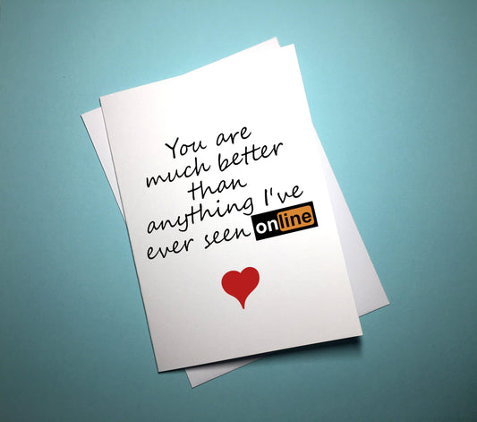 Valentine's Anniversary Card - Anything - Mr. Inappropriate 
