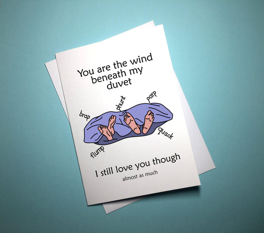 Valentine's Anniversary Card - Wind - Mr. Inappropriate 