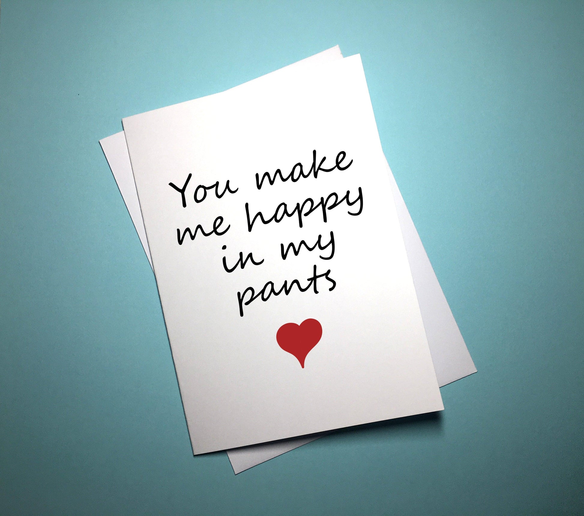 Valentine's Anniversary Card - Pants - Mr. Inappropriate 