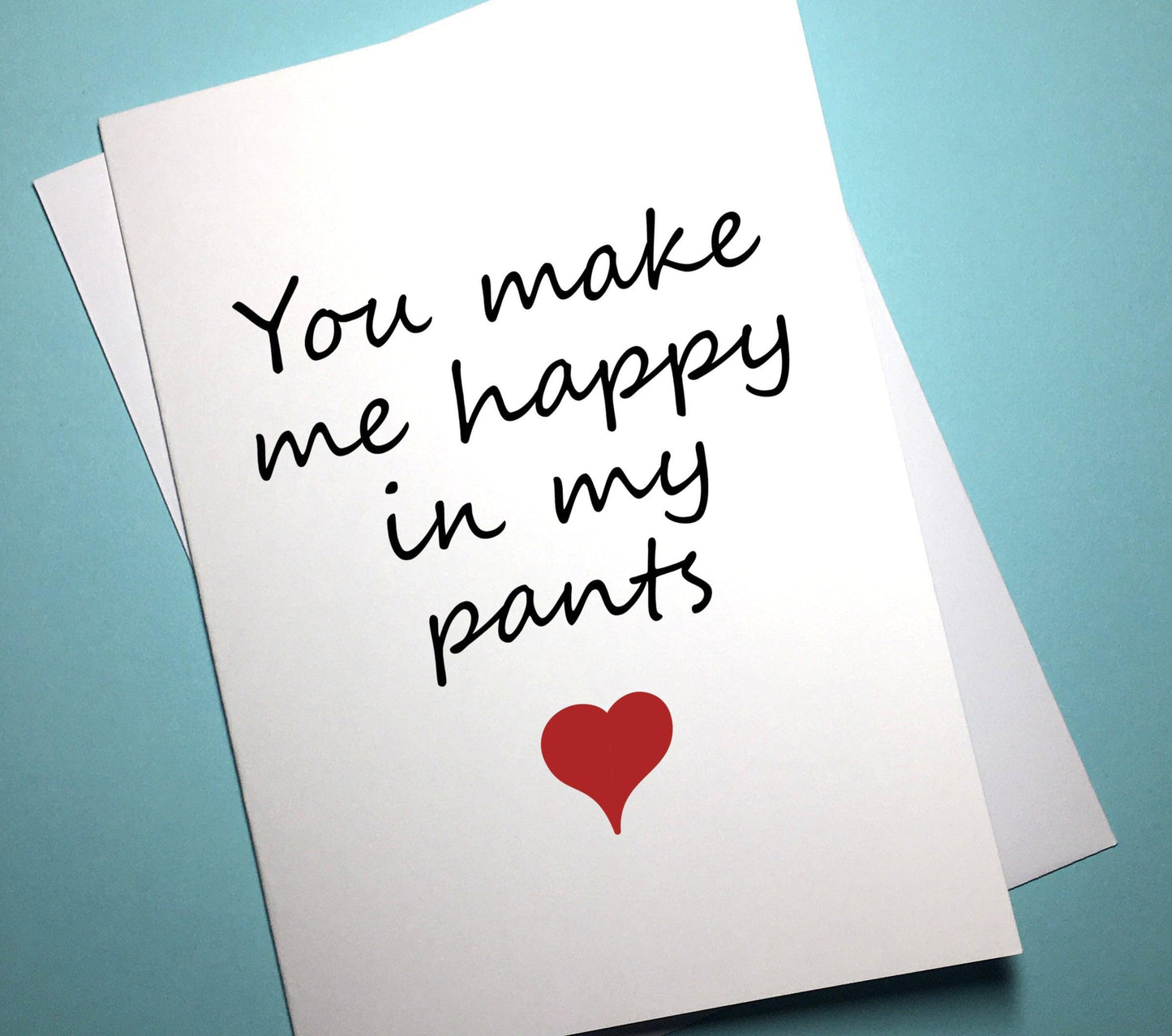 Valentine's Anniversary Card - Pants - Mr. Inappropriate 