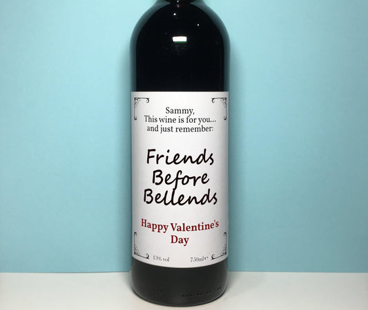 Wine Labels (x2) - Bellends - Mr. Inappropriate 