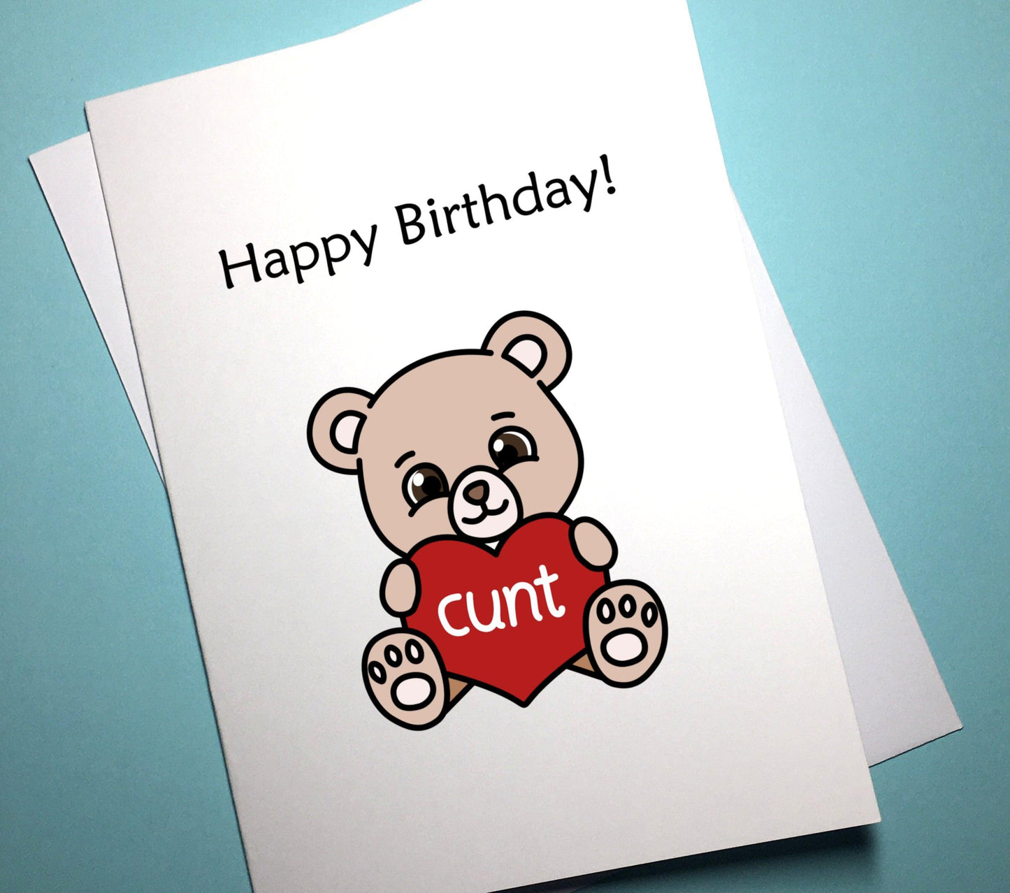 Birthday Card - Bear - Mr. Inappropriate 