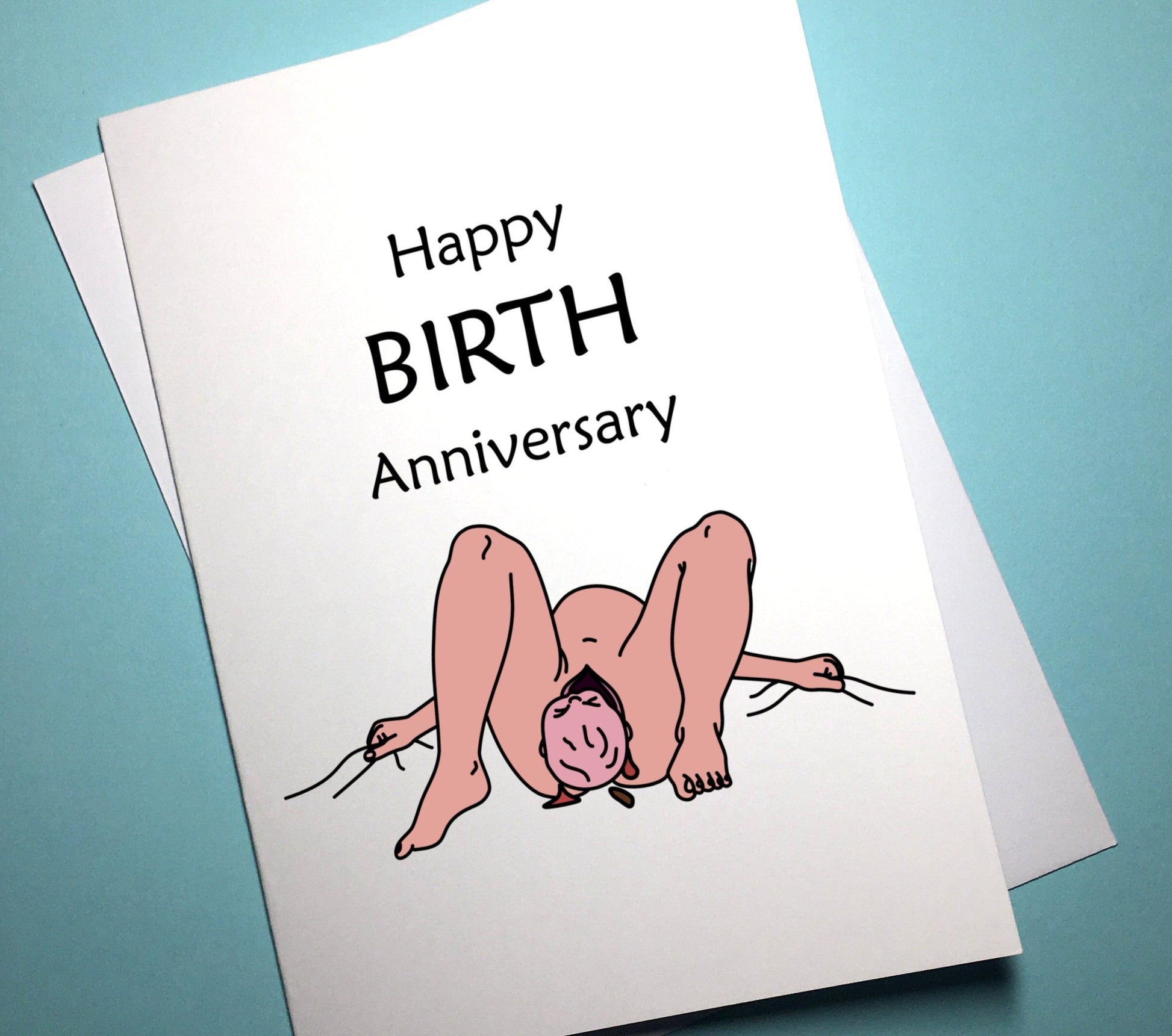 Birthday Card - Birth - Mr. Inappropriate 