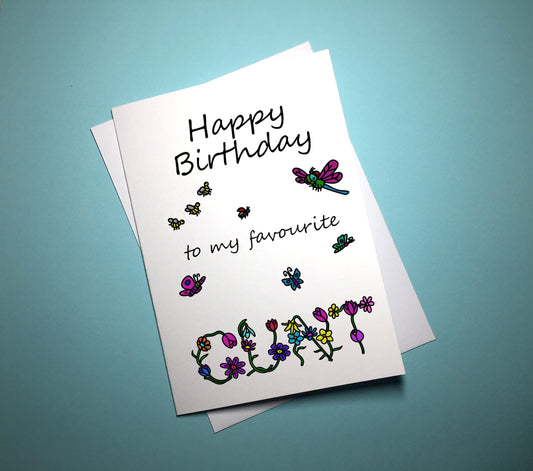 Birthday Card - Cunt - Mr. Inappropriate 