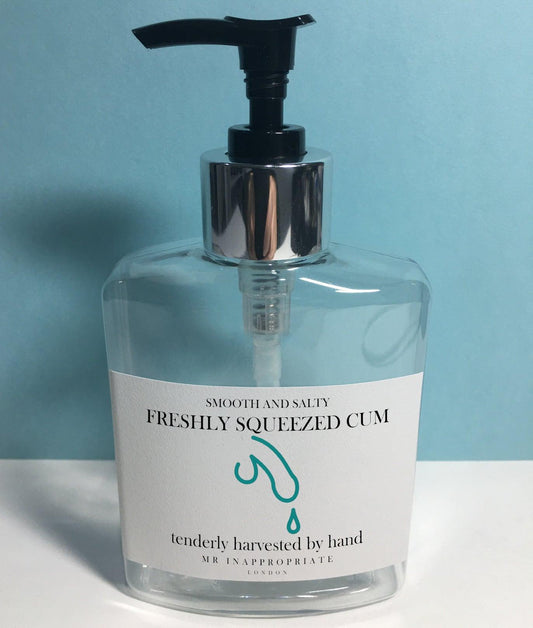 Liquid Soap Bottle - Freshly Squeezed Cum - MrInappropriate