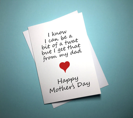 Mother's Day Card - Twat - Mr. Inappropriate 