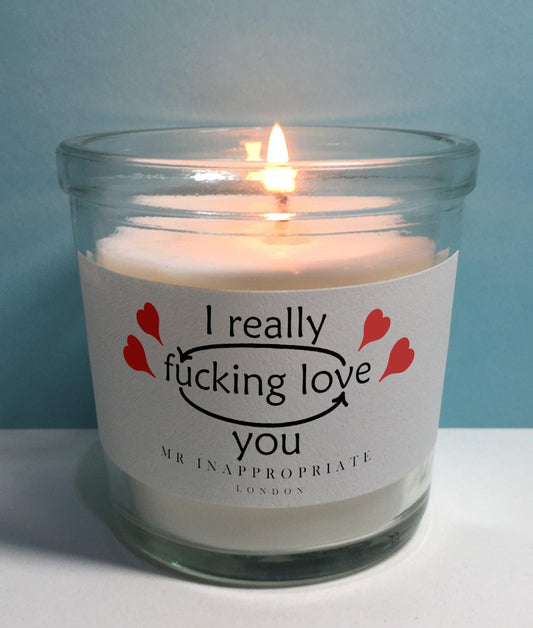 Valentine's Anniversary Candle - Fucking - Mr. Inappropriate 