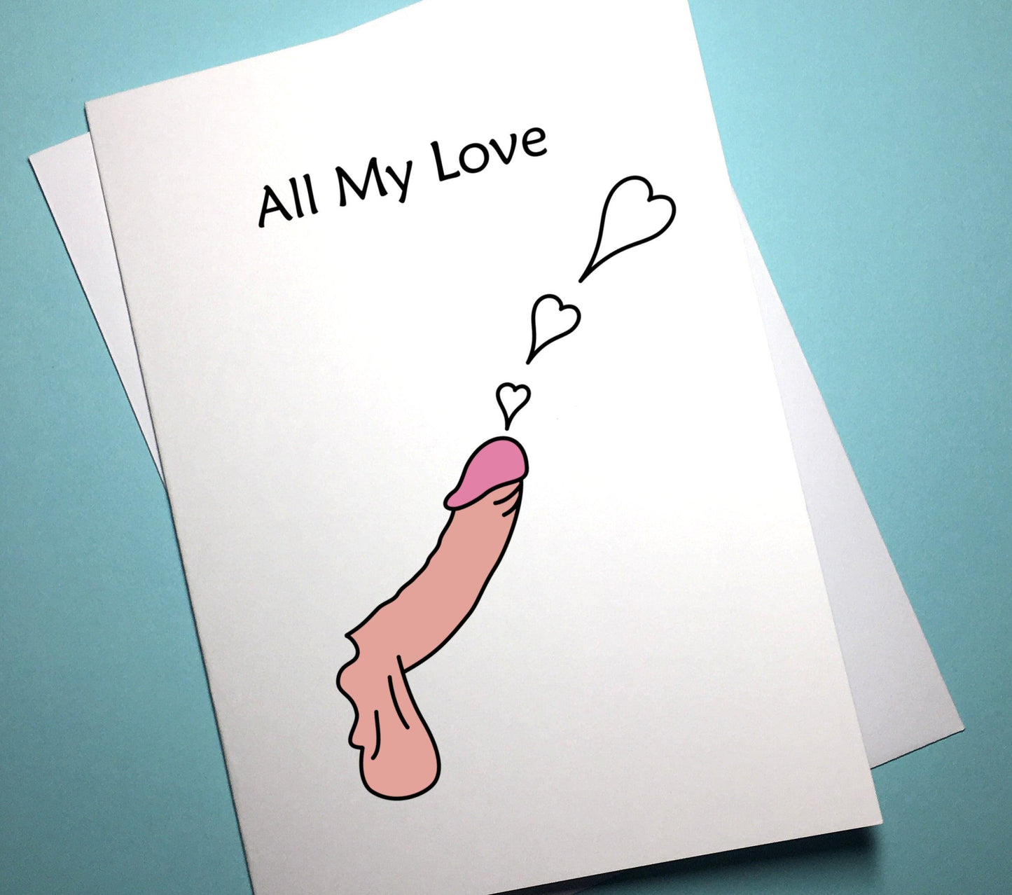 Valentine's Anniversary Card - Spurt - Mr. Inappropriate 