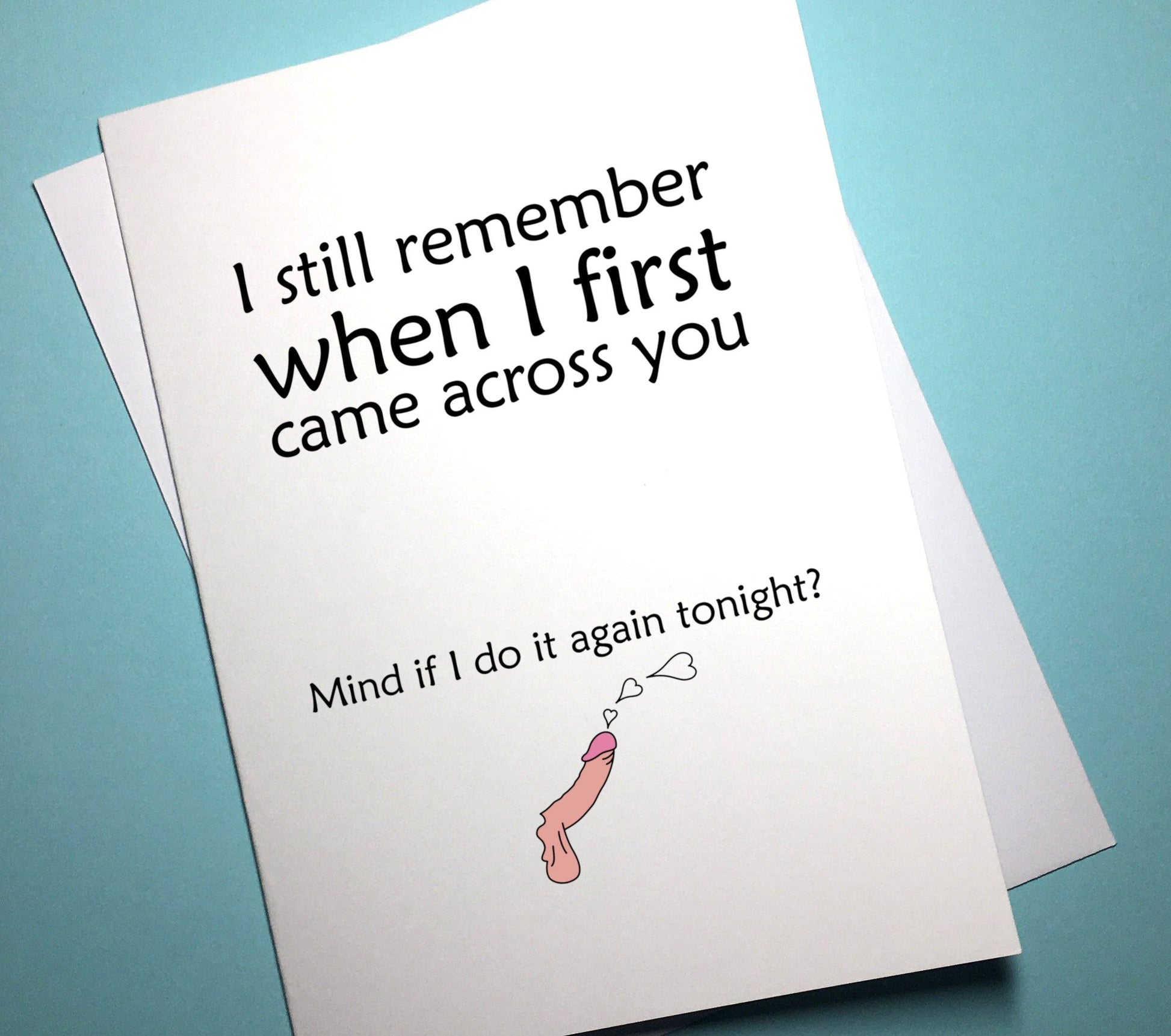 Valentine's Anniversary Card - Remember - Mr. Inappropriate 