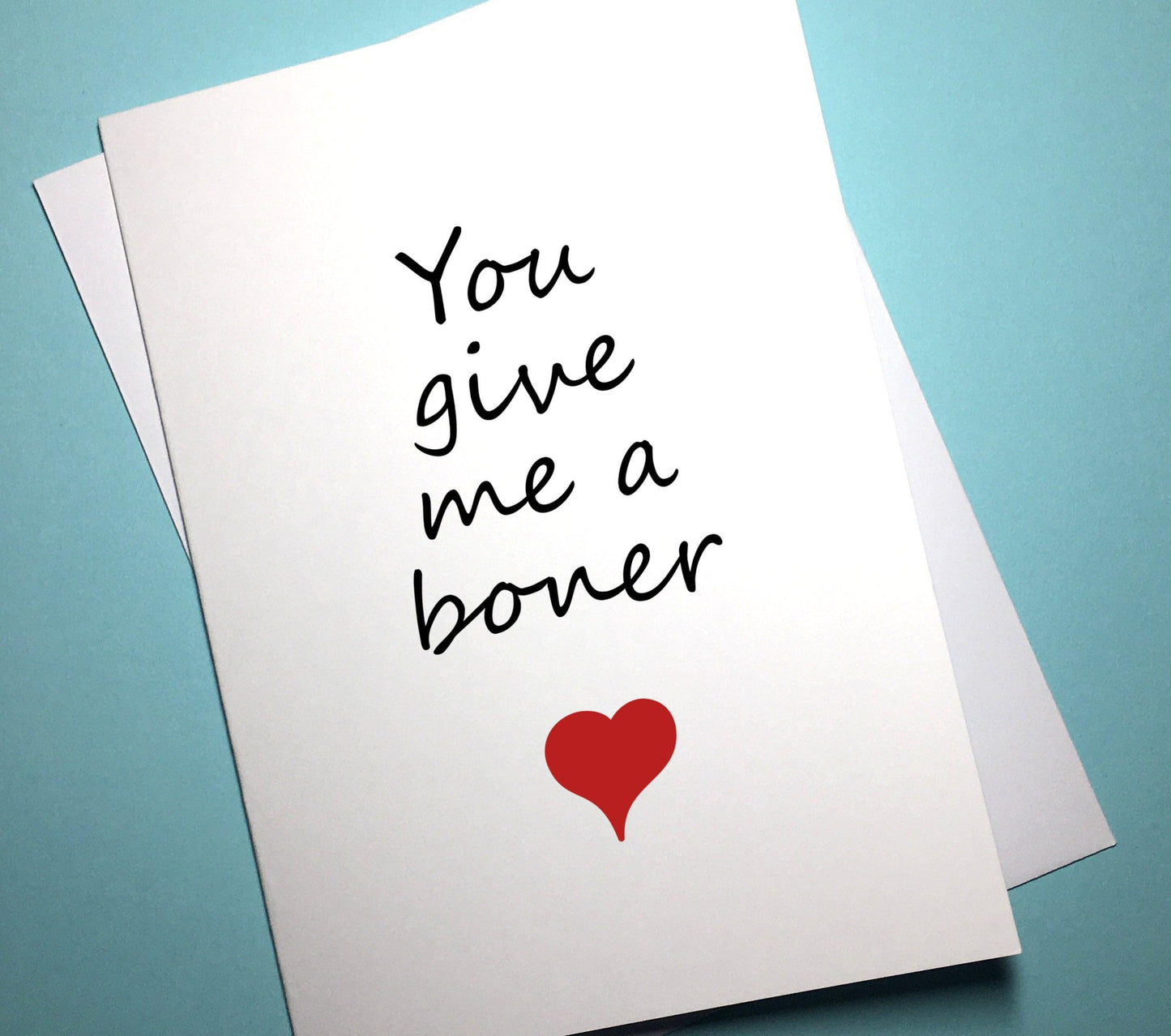 Valentine's Anniversary Card - Boner - Mr. Inappropriate 