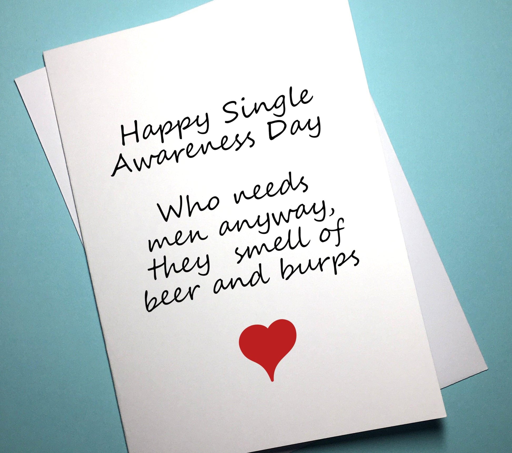 Valentine's Card - Single Awareness - Mr. Inappropriate 