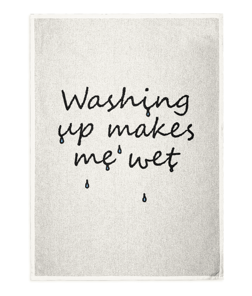 Tea Towel - Wet - Mr. Inappropriate 