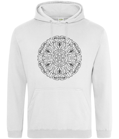 Hoodie - Naked Mandala - Mr. Inappropriate 