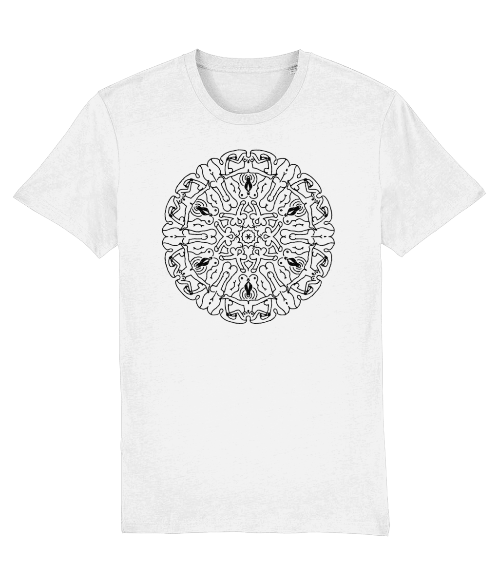 T-Shirt - Mandala - Mr. Inappropriate 