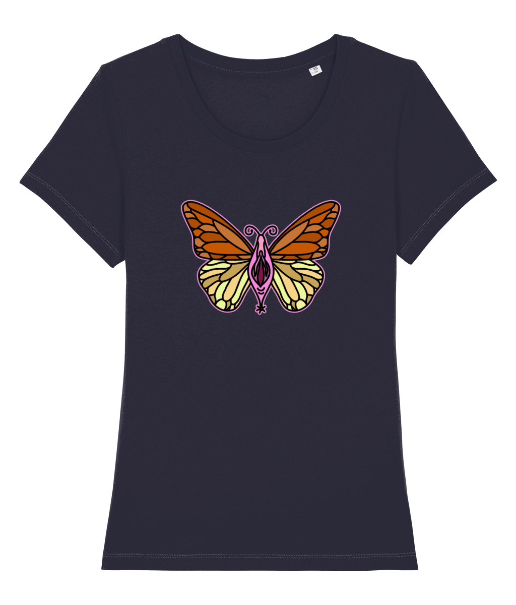 T-Shirt - Pussy Butterfly - Mr. Inappropriate 