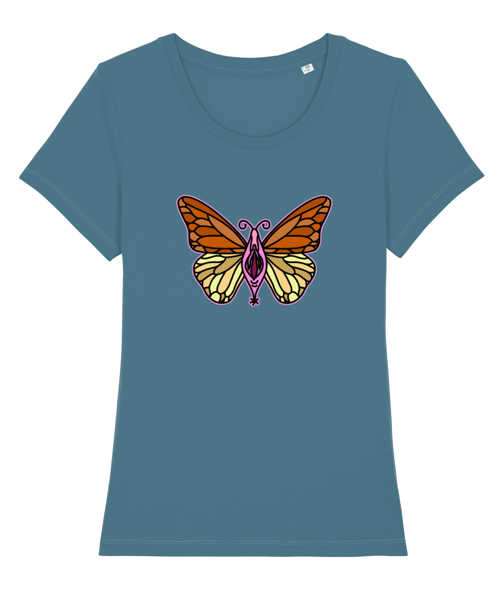 T-Shirt - Pussy Butterfly - Mr. Inappropriate 