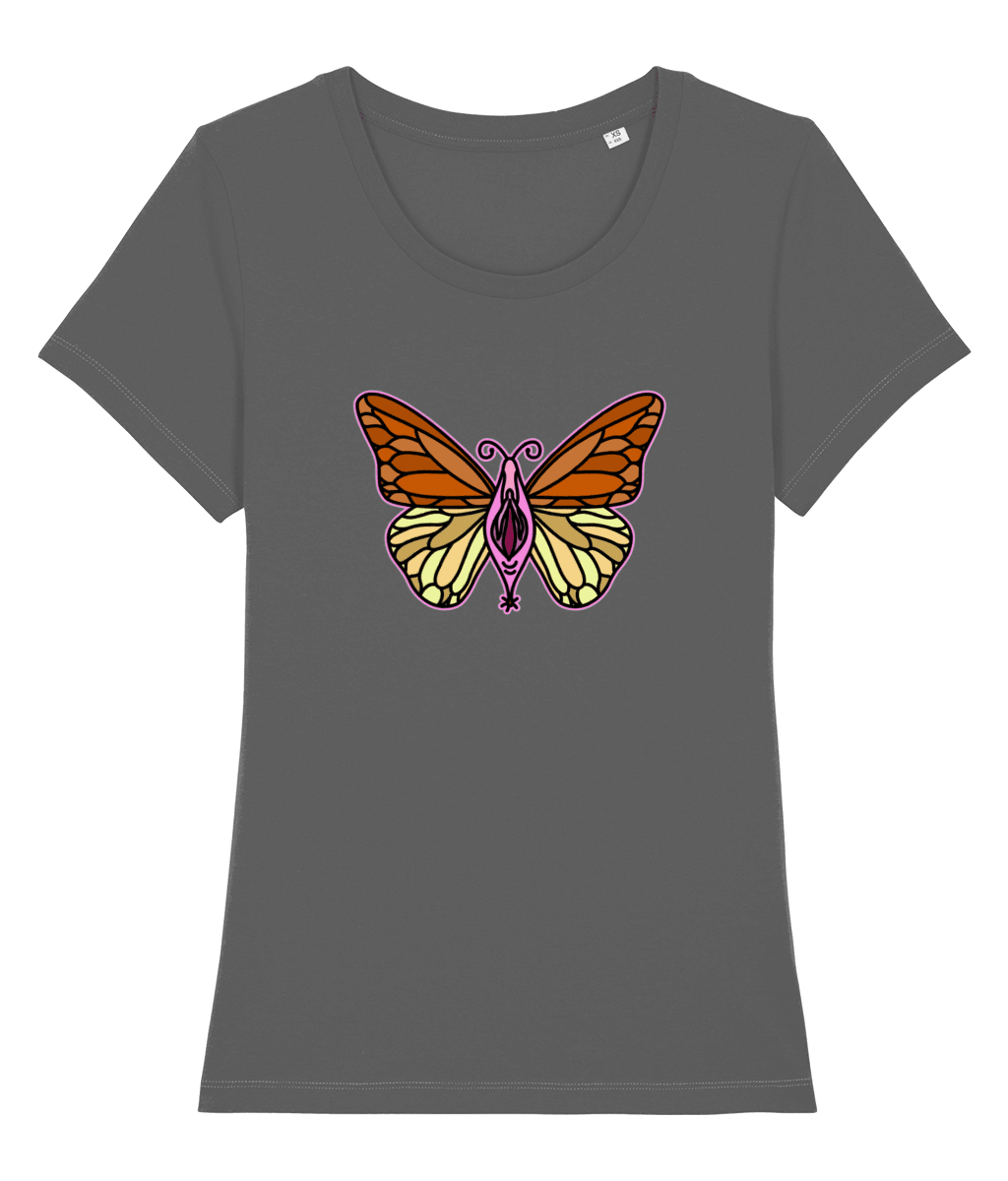 T-Shirt - Pussy Butterfly - Mr. Inappropriate 